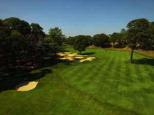 golf course on a sunny day